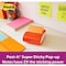 Post-It Note, Popup, 3X3, 10Pk, Assrtd MMMR33010SSAU - alternate 4